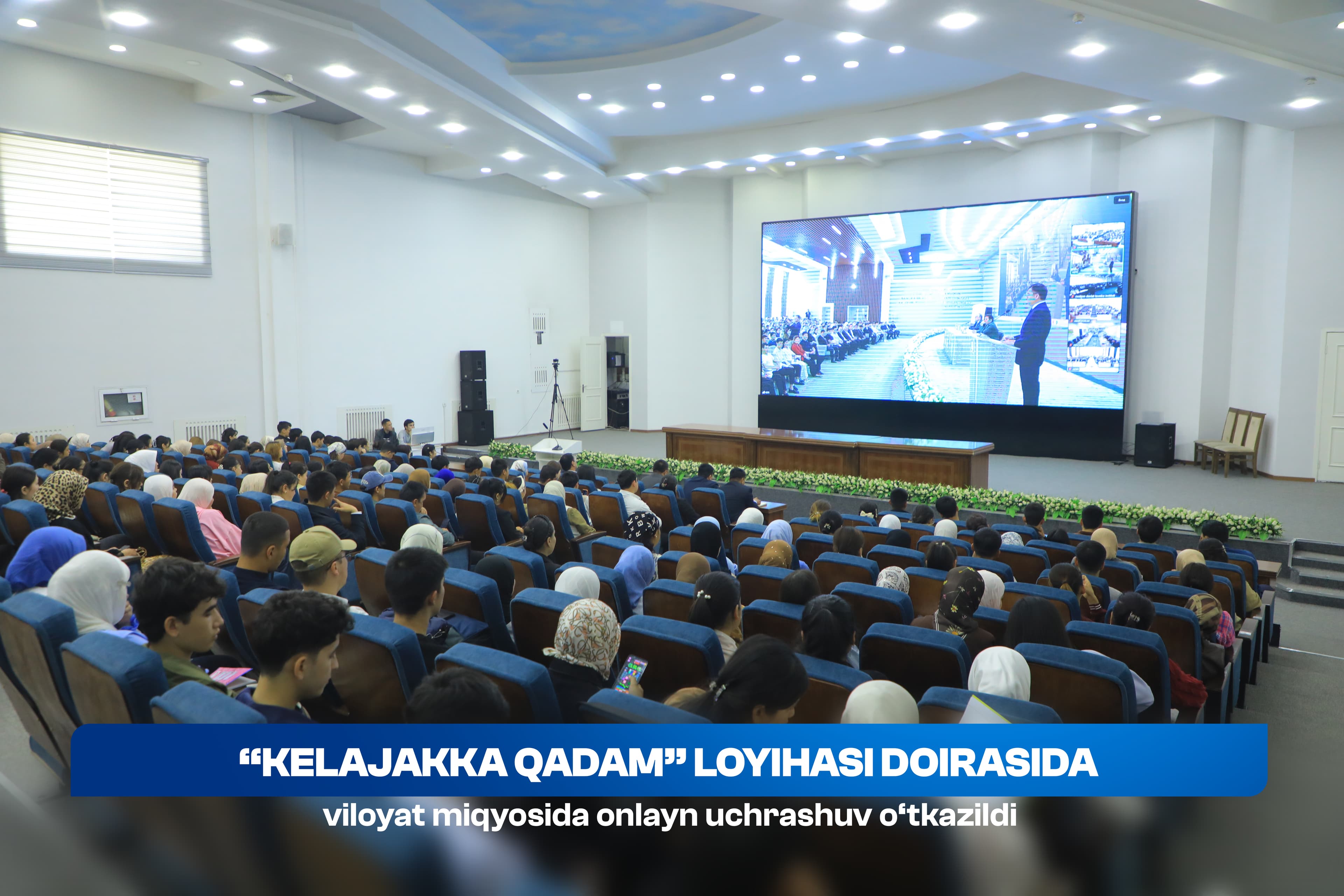 Andijonda OTM bitiruvchilari uchun “Kelajak tadbirkori” mavzusida uchrashuv o‘tkazildi