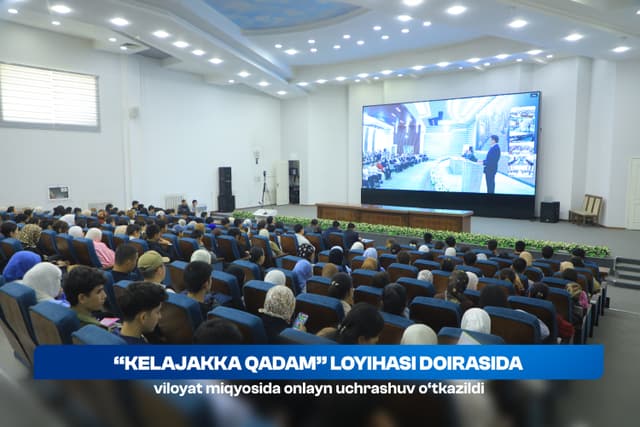 Andijonda OTM bitiruvchilari uchun “Kelajak tadbirkori” mavzusida uchrashuv o‘tkazildi