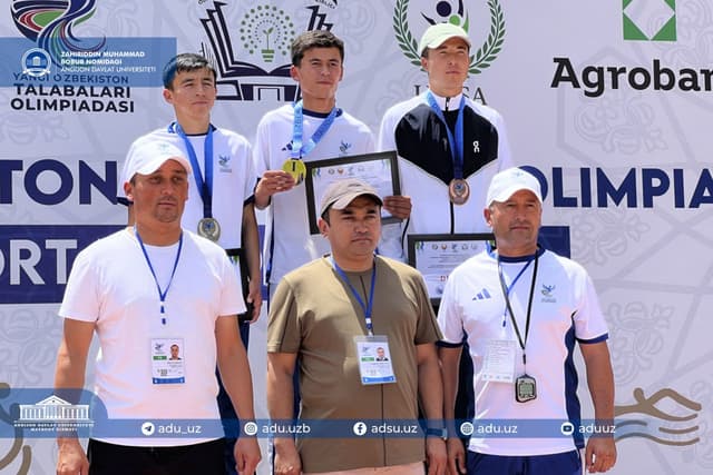 ADU talabalari “Yangi O‘zbekiston talabalari olimpiadasi”da yengil atletika bo‘yicha faxrli o‘rinlarni qo‘lga kiritdi