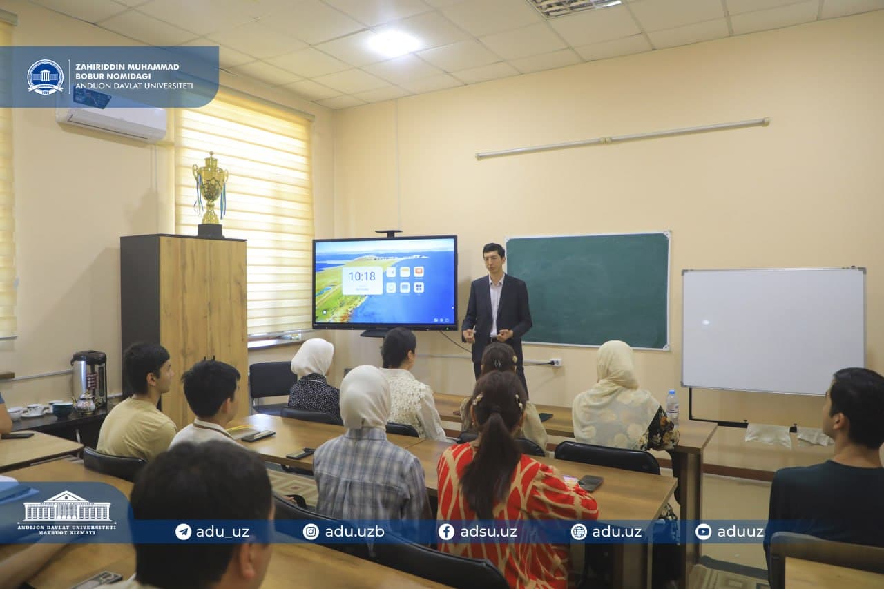 Yetuk matematik olim bilan uchrashuv: ilmiy hamkorlik va tajriba almashuviga bag‘ishlangan ochiq muloqot