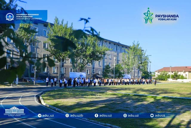 Andijon davlat universitetida “Yoshlar kuni” tonggi badantarbiya mashg‘ulotlari bilan boshlandi