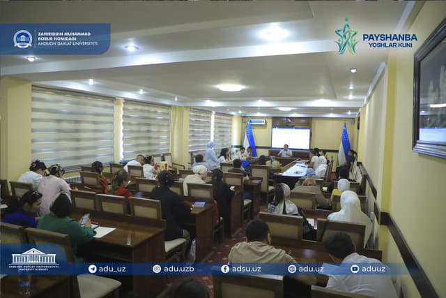 Rahbar va yosh olimlar uchrashuvi doirasida doktorantlar bilan ilmiy faoliyat hamda istiqbolli rejalar muhokama qilindi