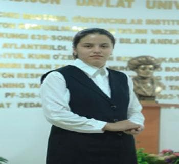 Maxmudjonova Nargizaxon Muxammadjon qizi