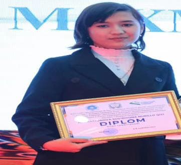 Nematjonova Sug'diyona Nurillo qizi