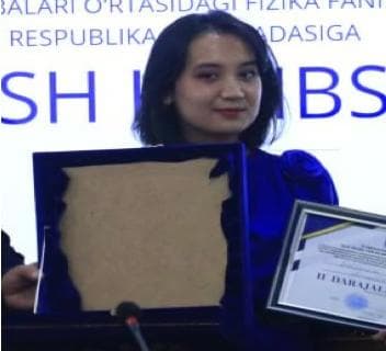 Qobiljonova Dilnura Sherzodbek qizi